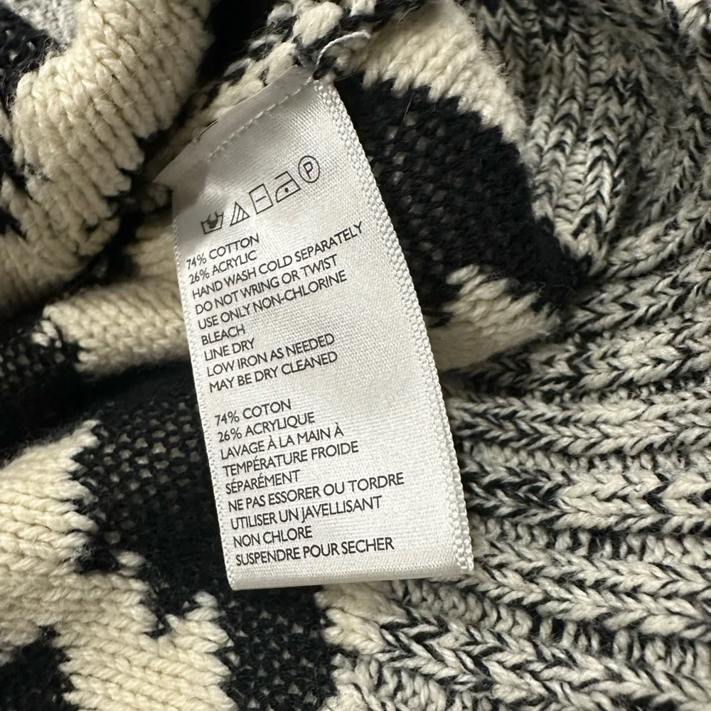 Koto Southwestern Aztec Knit Cardigan Sweater
